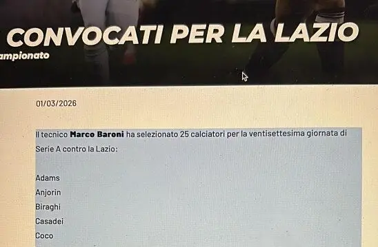 gaffe torino sul sito ufficiale