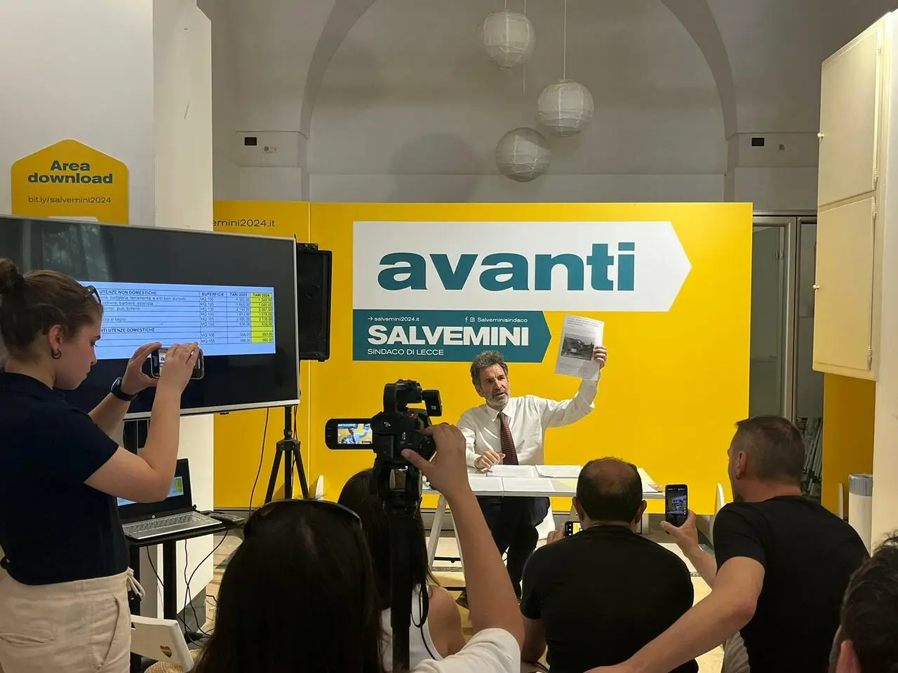 salvemini conferenza stampa tari