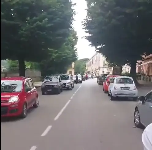 Traffico in tilt in zona San Leucio