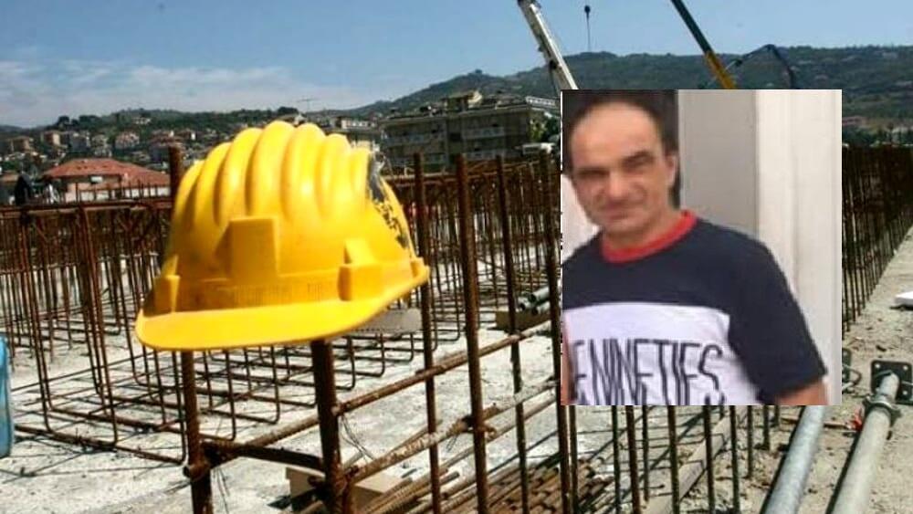Francesco Ortucci morto sul cantiere