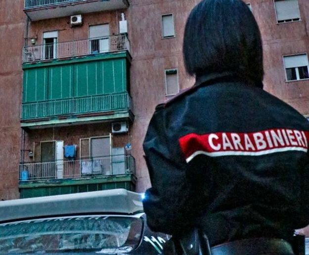 Il giovane salvato dai carabinieri