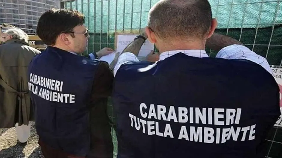 Il sequestro dei carabinieri del NOE
