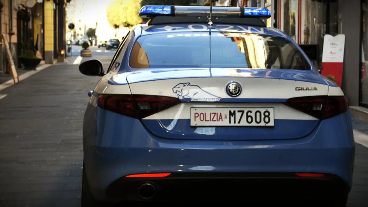 L'arresto della polizia