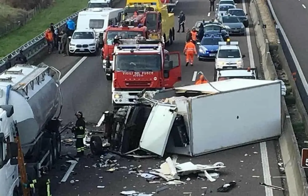 Incidente in autostrada
