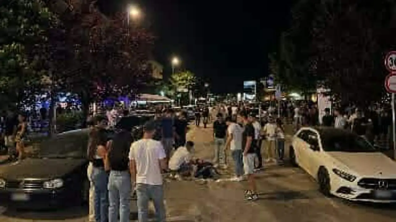 L'aggressione in via Salvo D'Acquisto ad Aversa