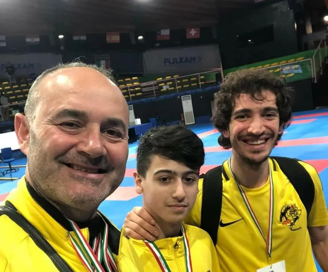 Il campione Domenico Bamundo