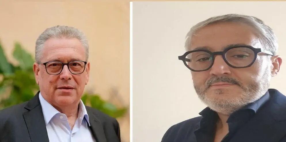 Il sindaco Andrea De Filippo e il consigliere Gennaro Cioffi