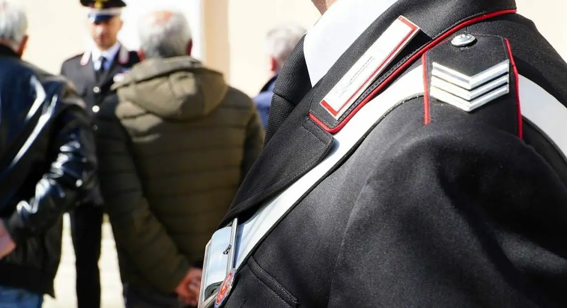 L'arresto dei carabinieri