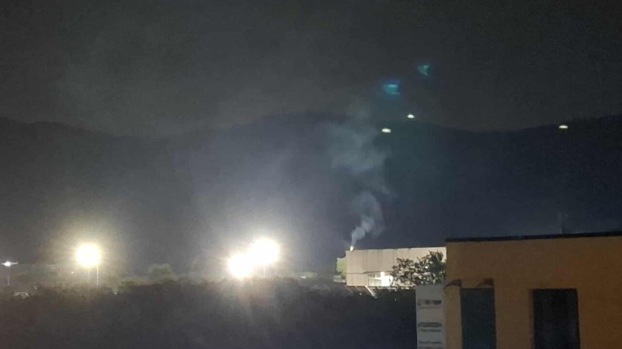 Nubi notturne tra Sessa e Cellole