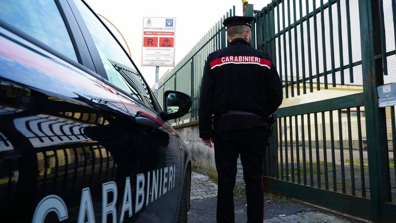 Le indagini dei carabinieri
