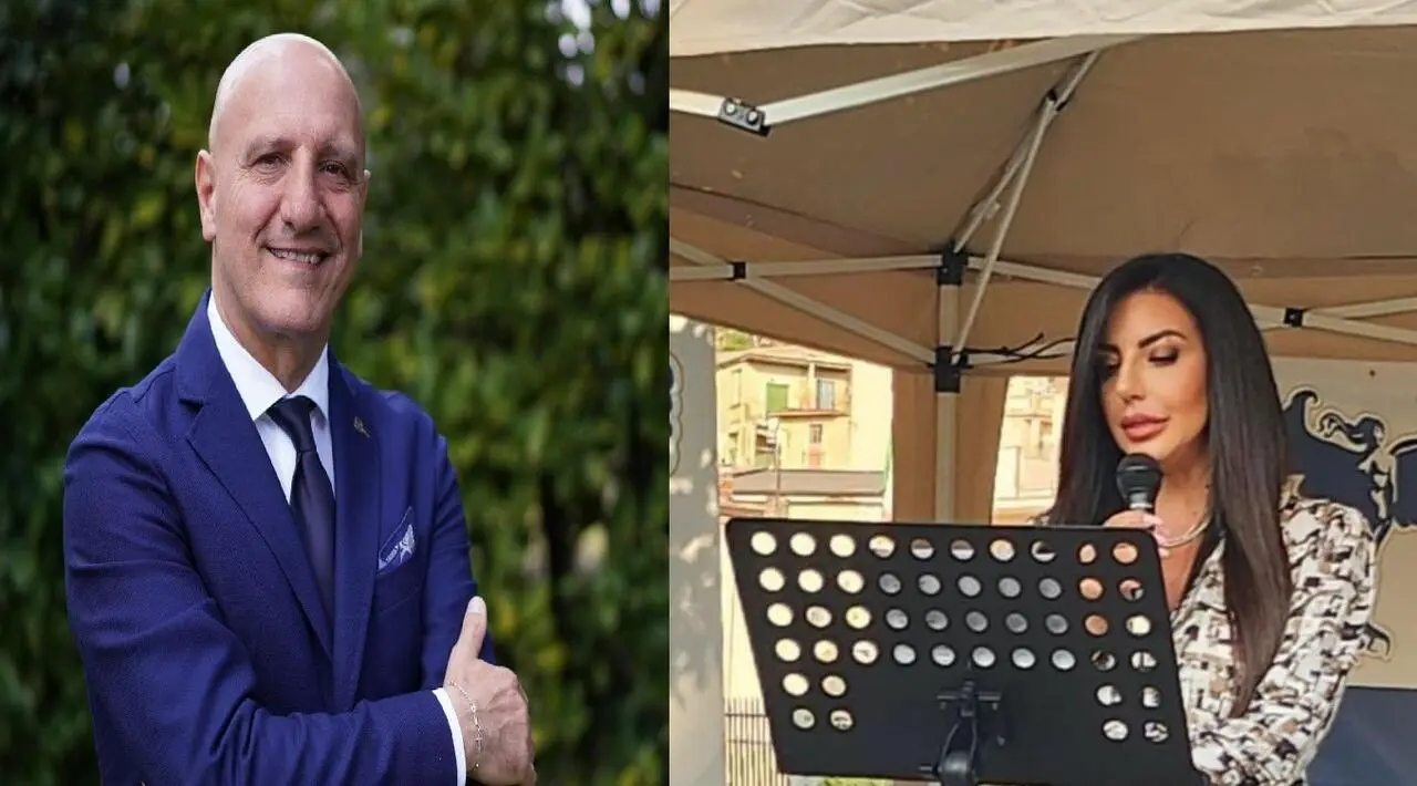 Il sindaco Emilio Nuzzo e l'assessore Mariarosaria Martinisi