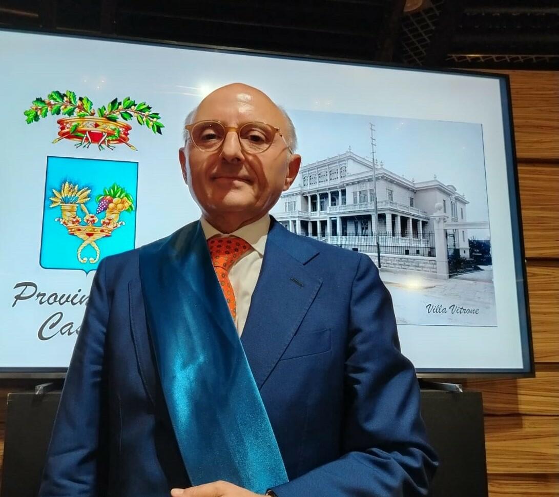 Anacleto Colombiano è il presidente della Provincia
