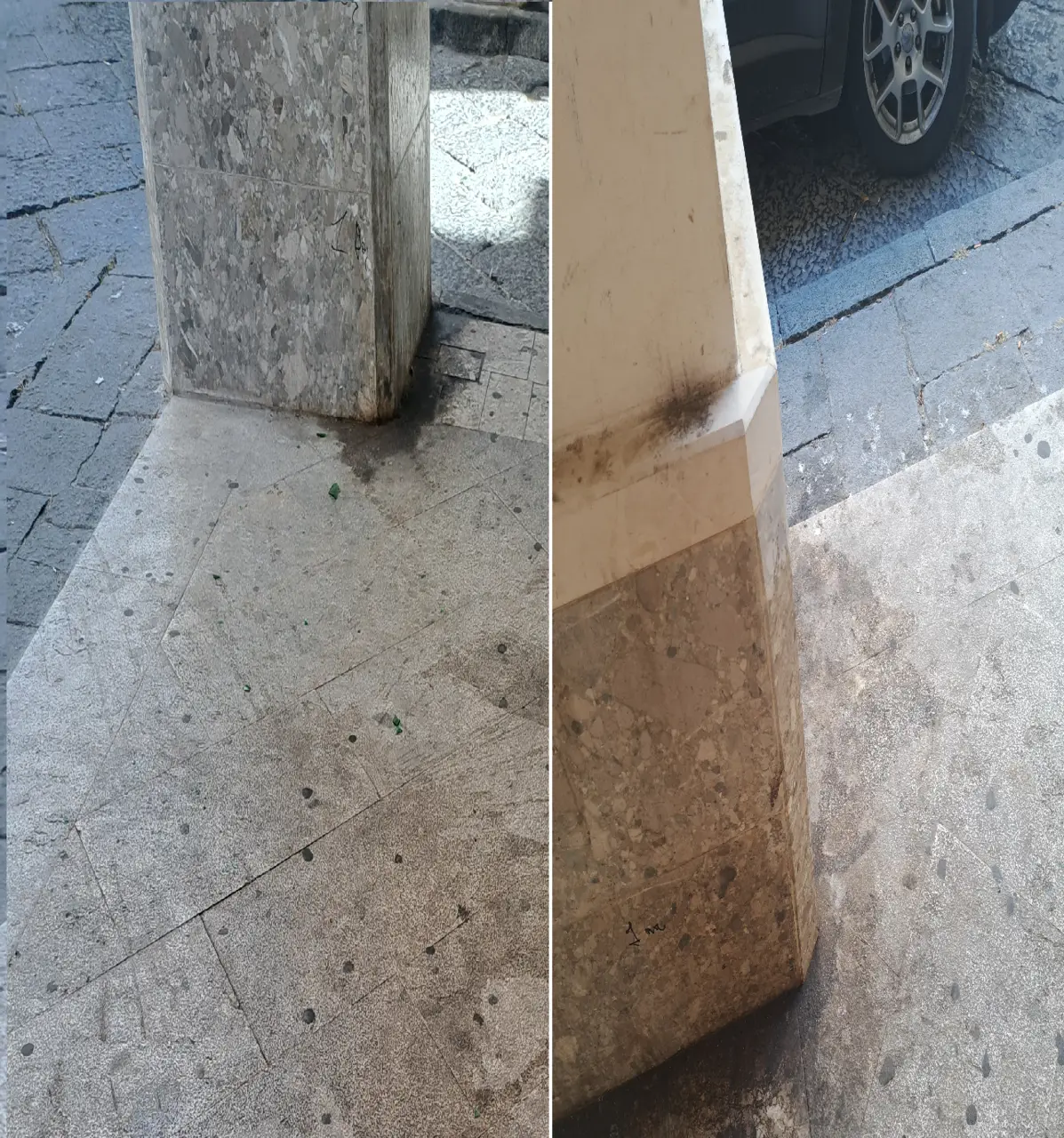 Portici di Capua in condizioni igieniche pessime