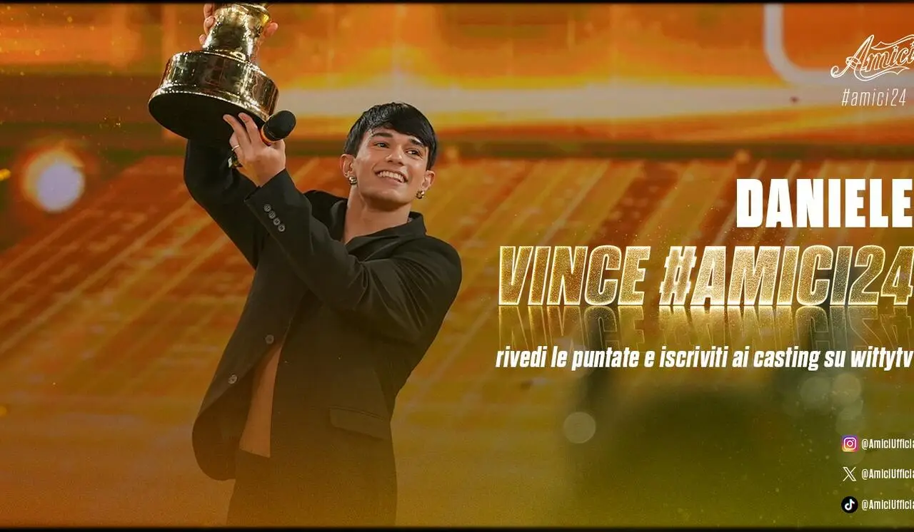 Daniele Doria vince ad "Amici"