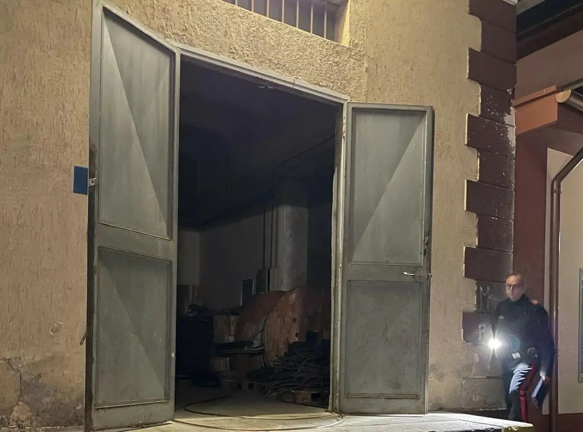 Sventato furto di rame