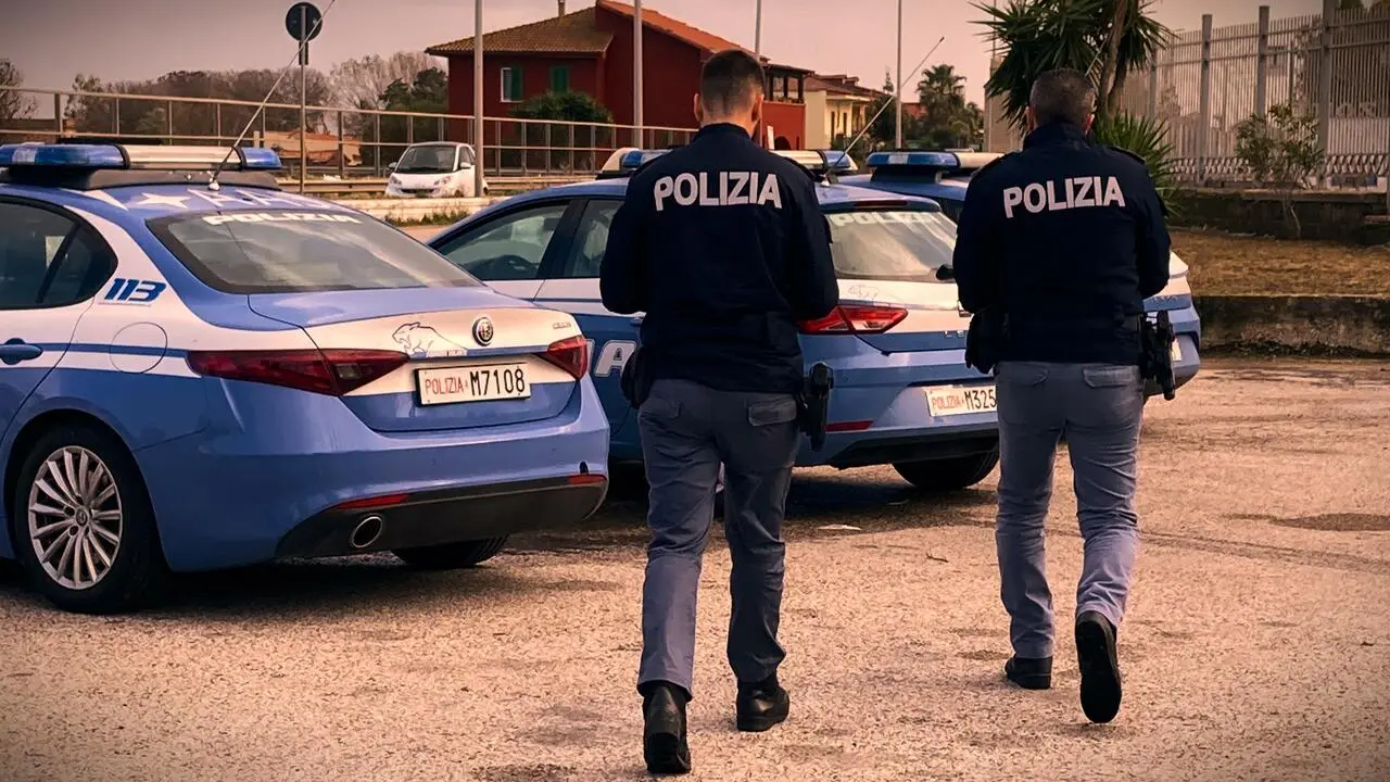 L'intervento della polizia