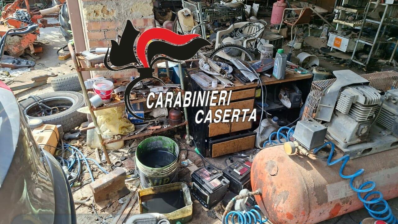 Sequestrata officina meccanica abusiva