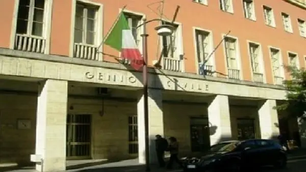 La sede del Genio civile di Caserta