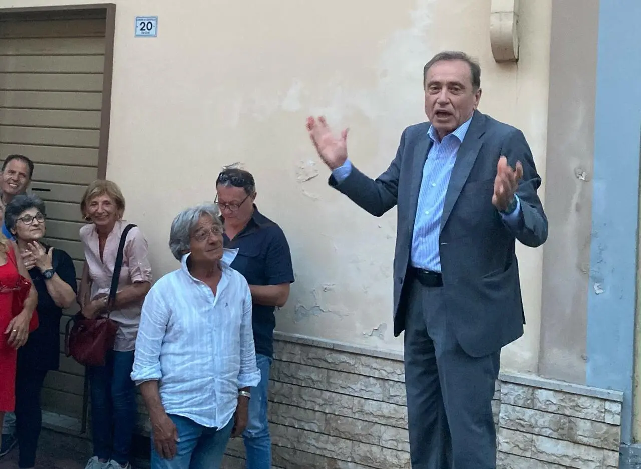 Il neo sindaco Ferdinando Bosco