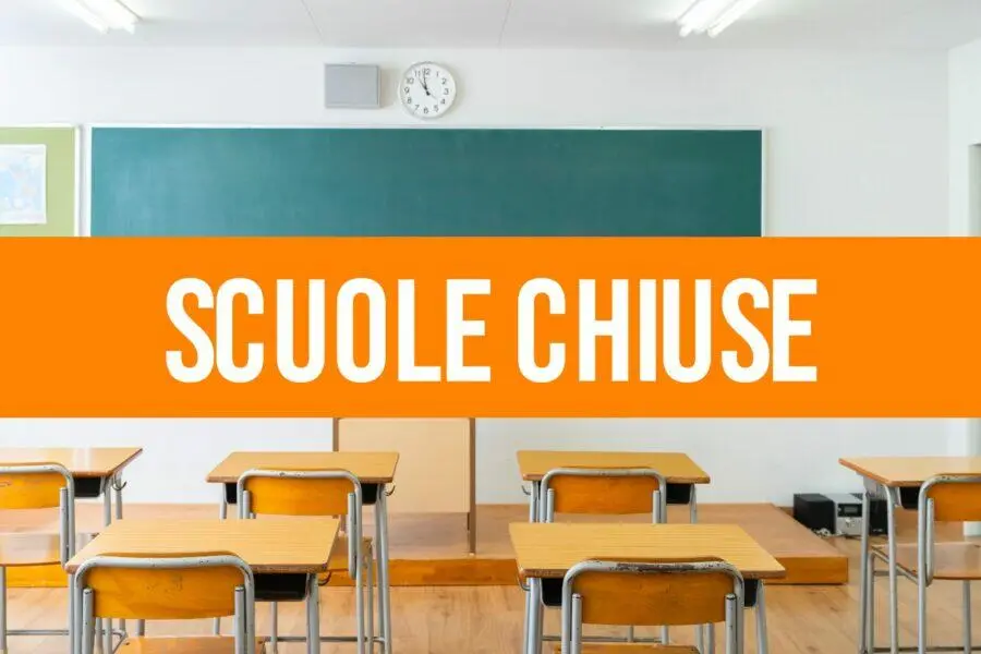 Chiuse le scuole