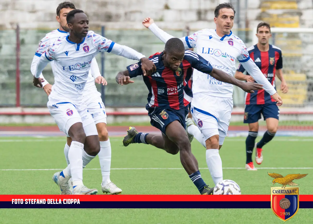 La partita Casertana contro il Casarano