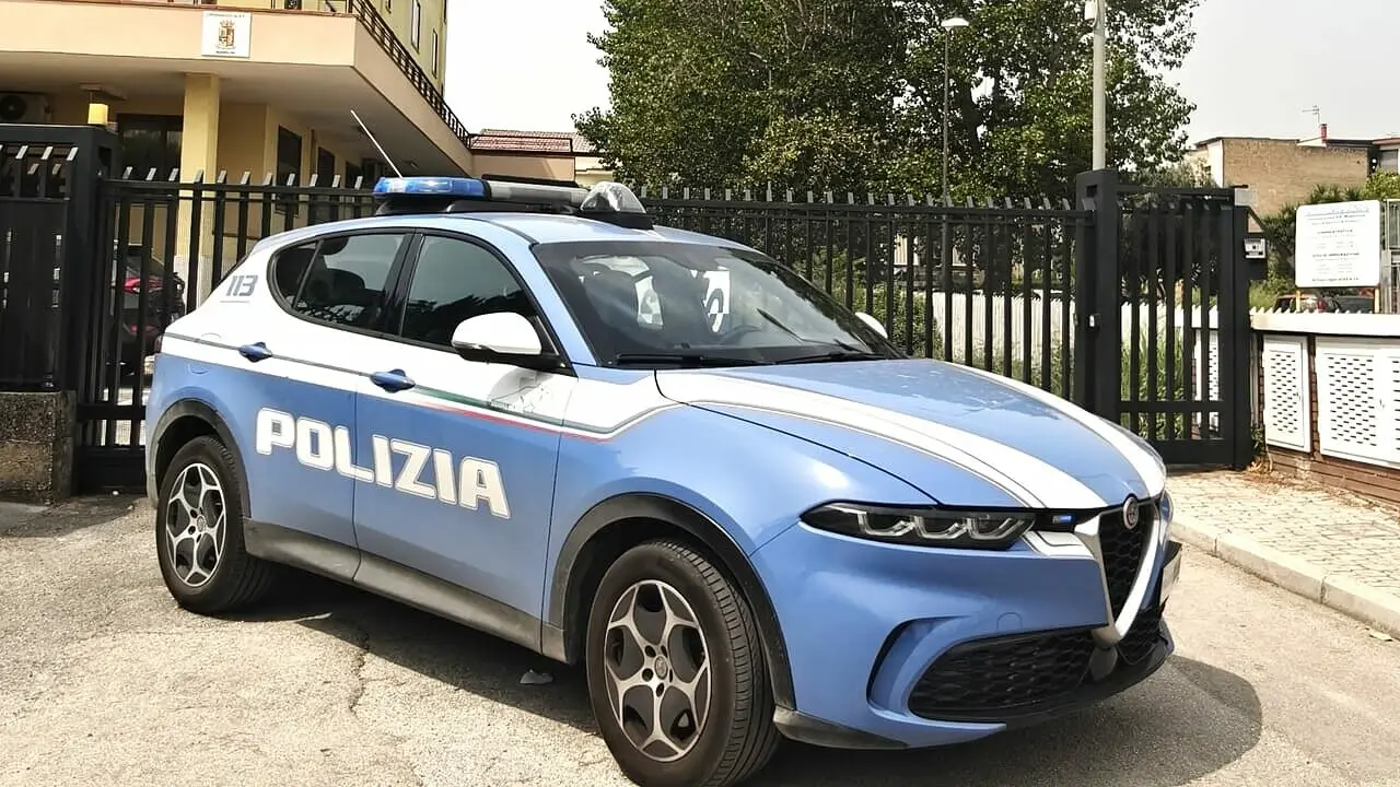 L'intervento della polizia