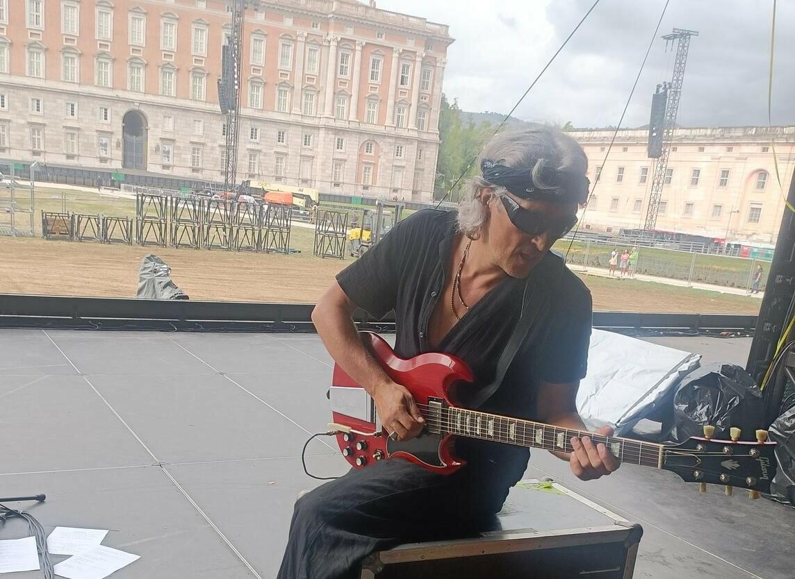 Luciano Ligabue in concerto a Caserta
