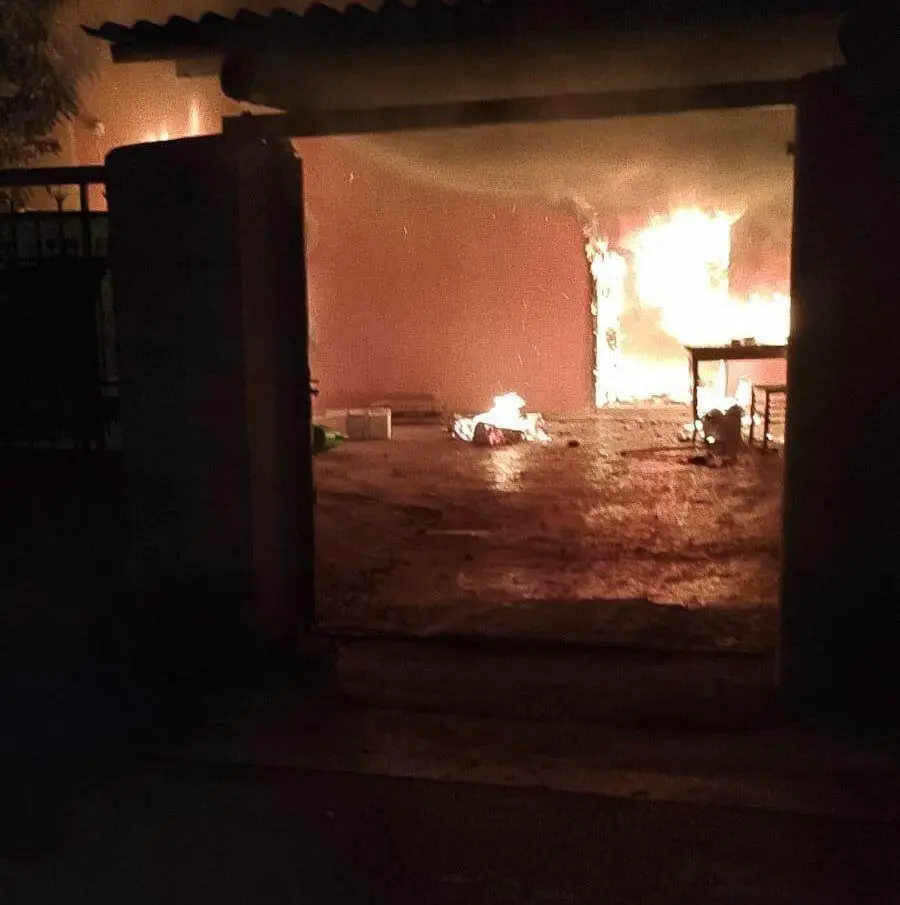 Fiamme in abitazione, paura a Carinola