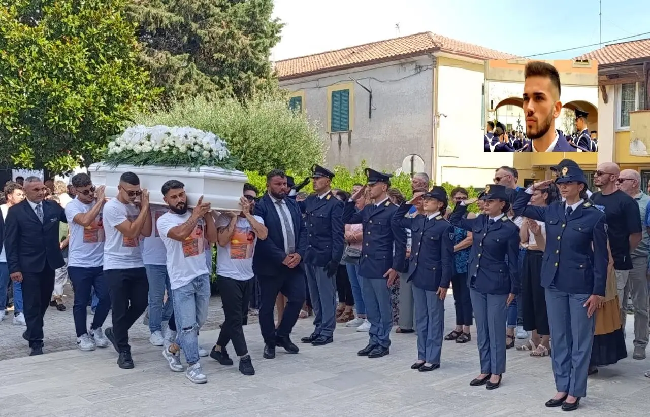 I funerali di Enzo Spagnuolo