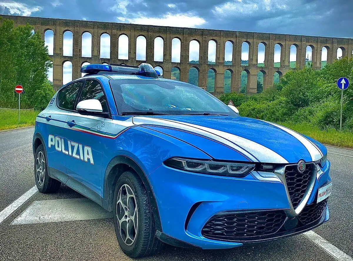 L'intervento della polizia