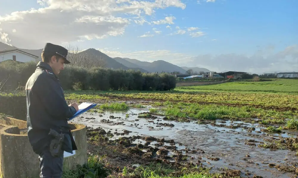 Beccato a sversare liquami