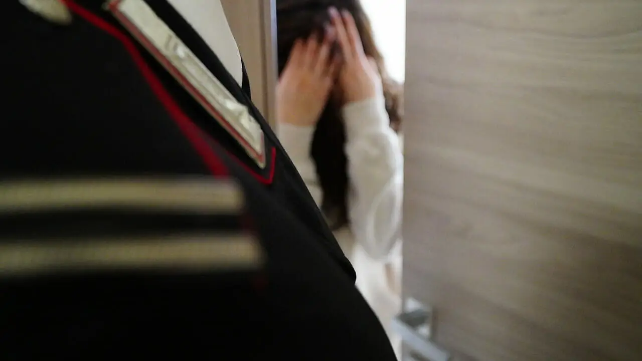 L'arresto dei carabinieri