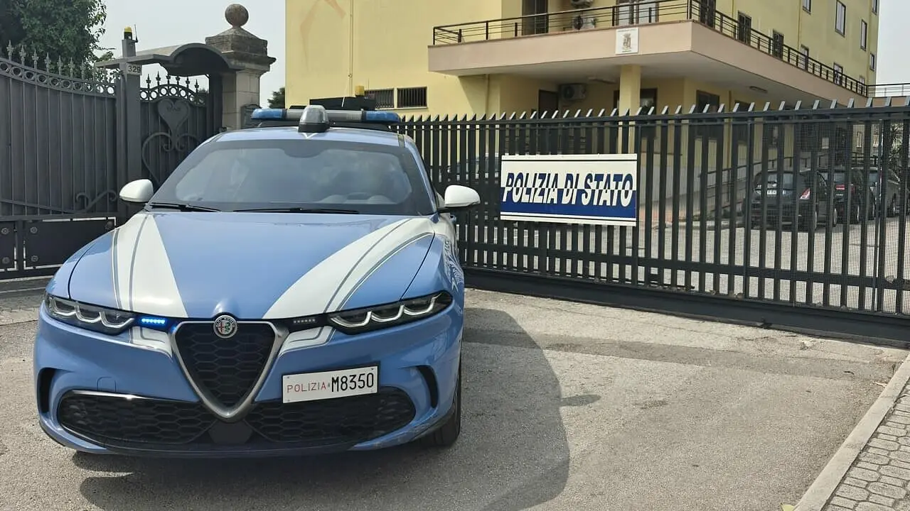 L'intervento della polizia