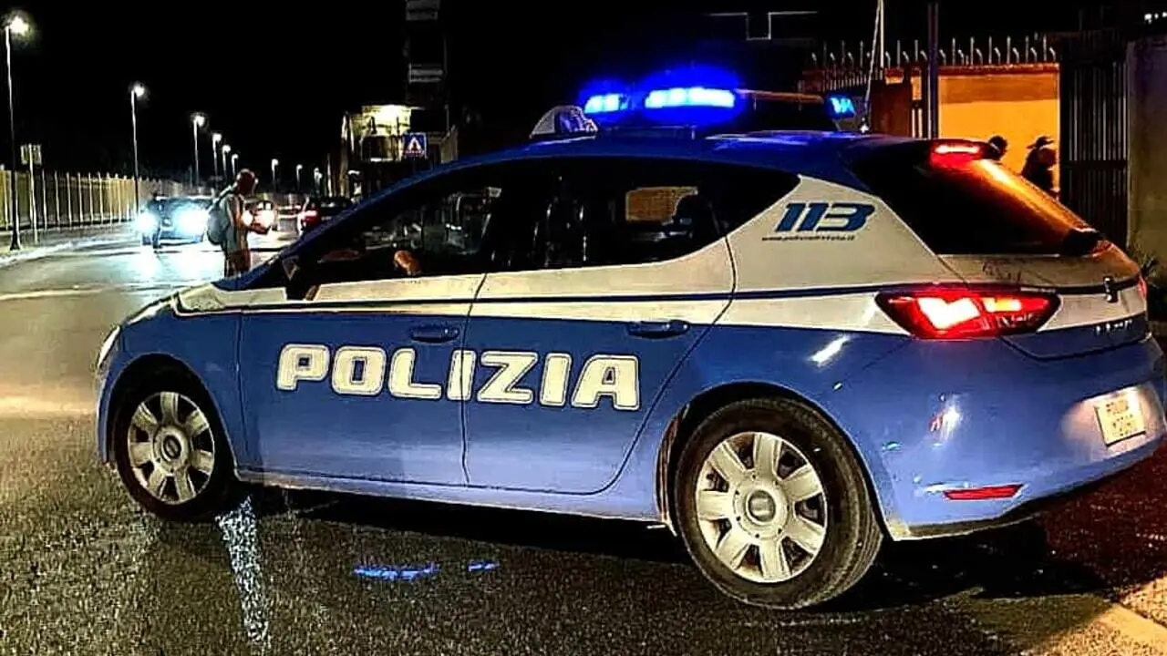 L'intervento della polizia