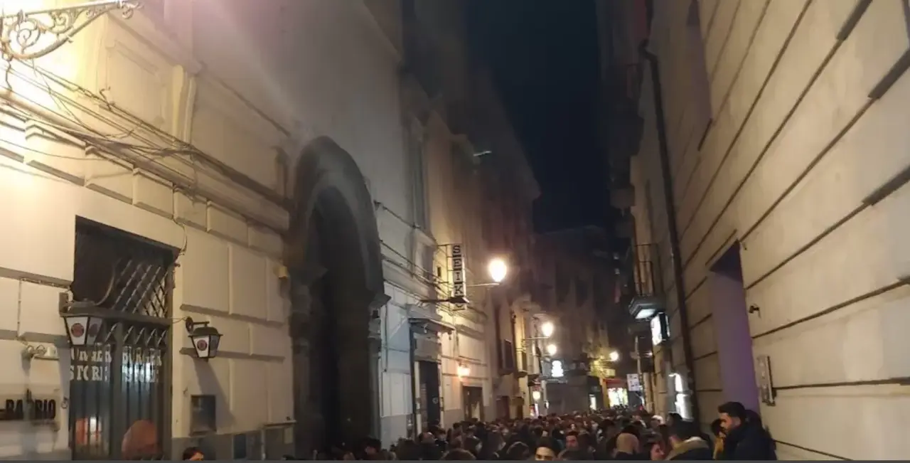 Momenti di paura in via Seggio