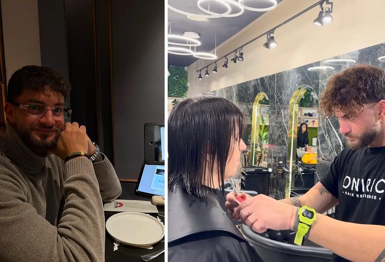 L'artista Michele Merola