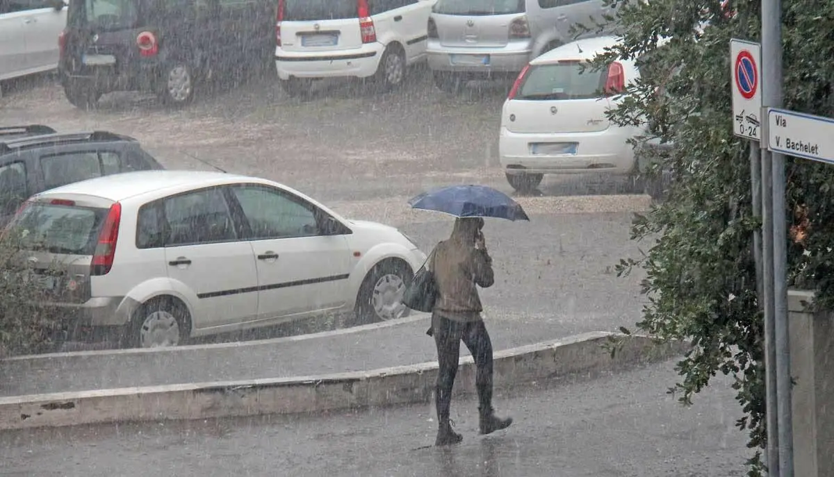 Maltempo in tutto il Casertano