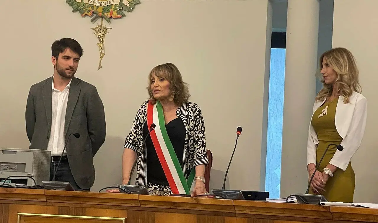 La sindaca Maria Luigia Iodice