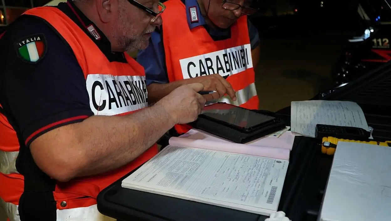 I controlli dei carabinieri