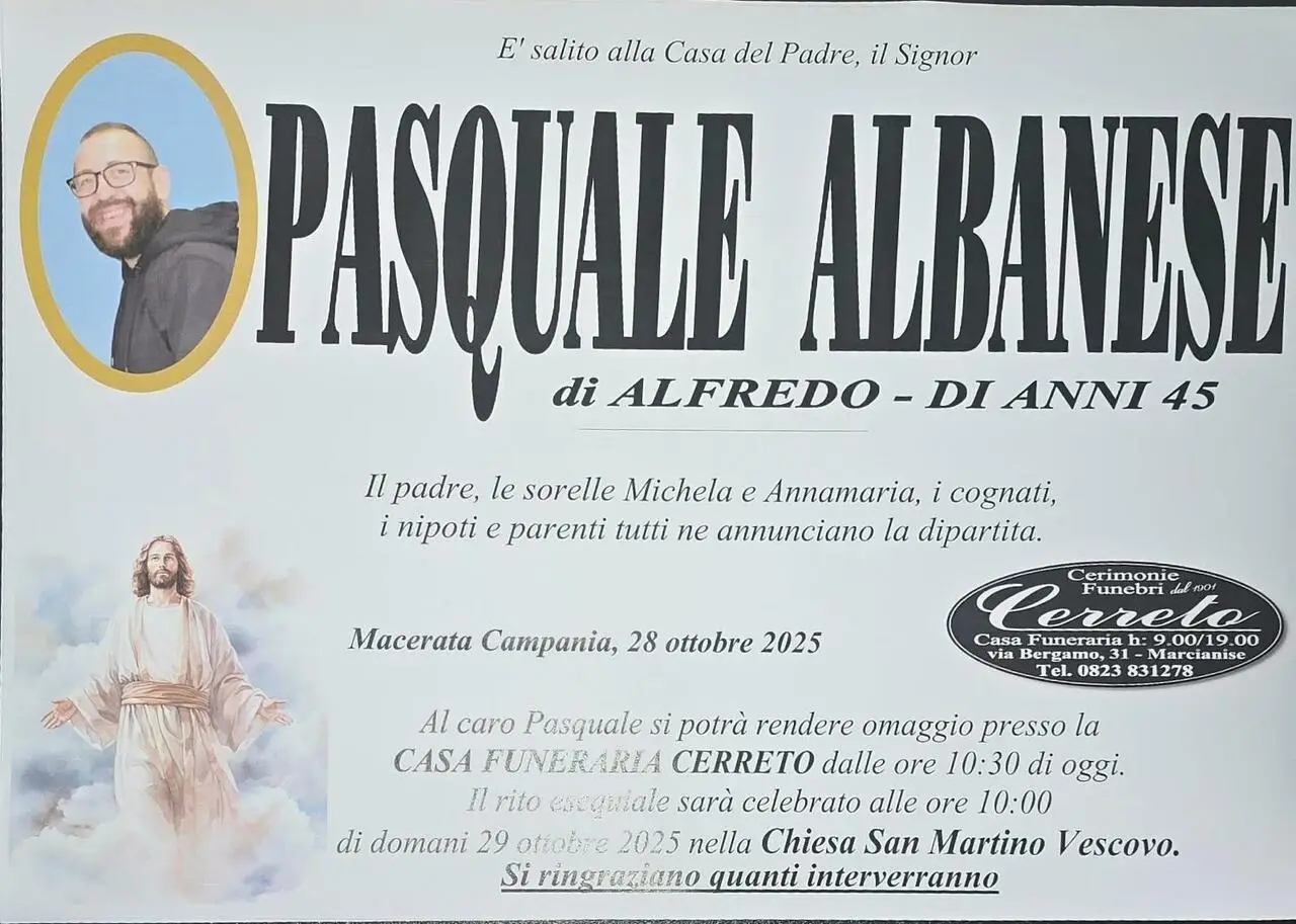 Il manifesto funebre