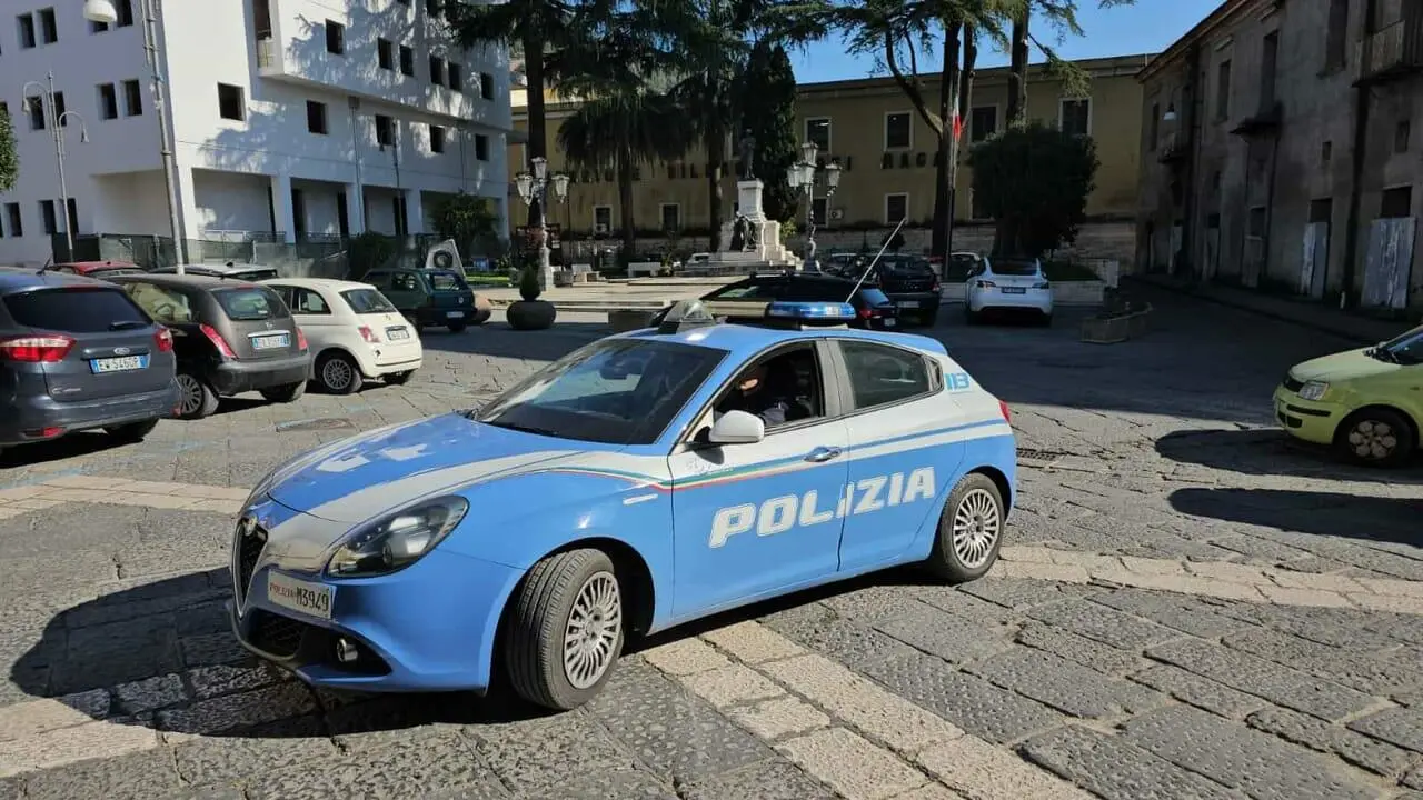 L'intervento della polizia