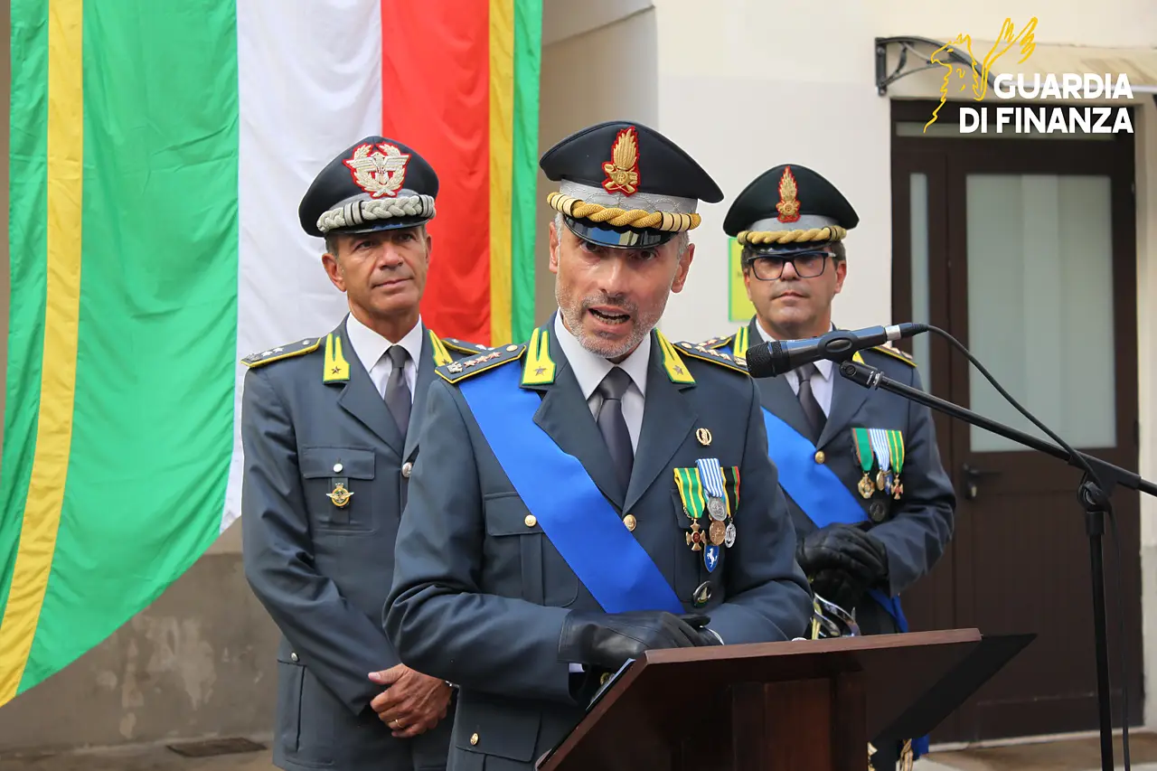 Il nuovo comandante Cosimo de Giorgi