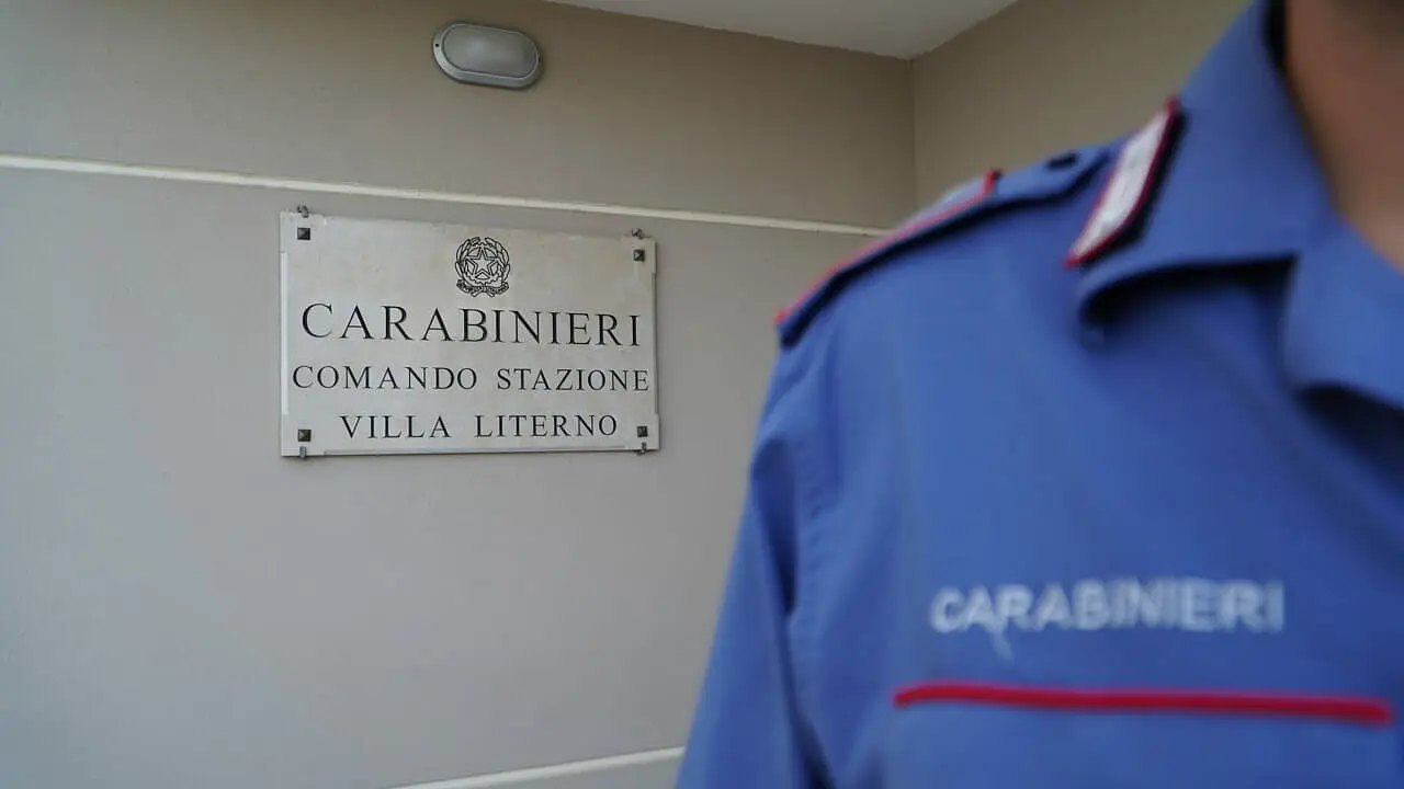 L'arresto dei carabinieri