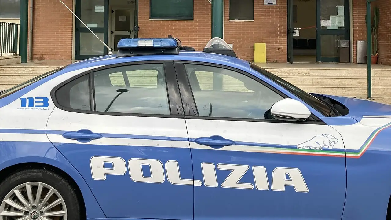 L'arresto della polizia