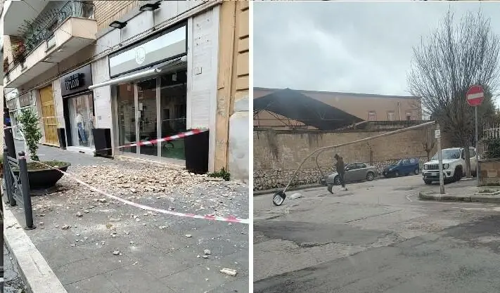 Danni per il maltempo a Caserta