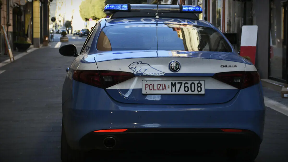 L'arresto della polizia