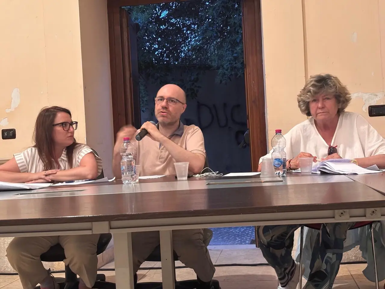 Milena Roberti (prima a sinistra)