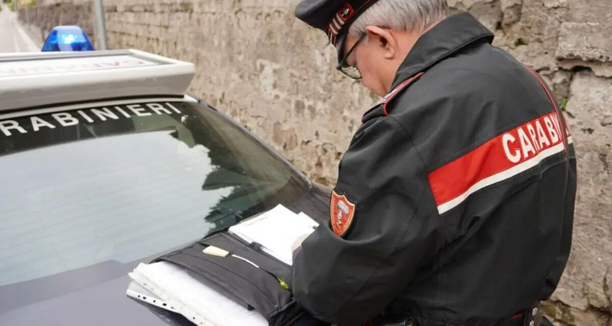 L'arresto dei carabinieri