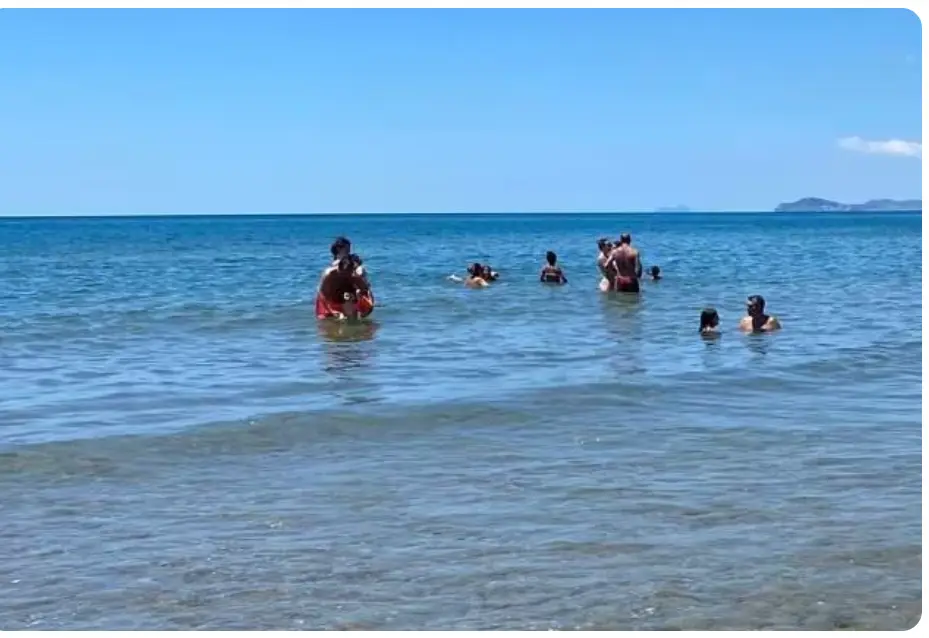 La spiaggia di Baia Domizia