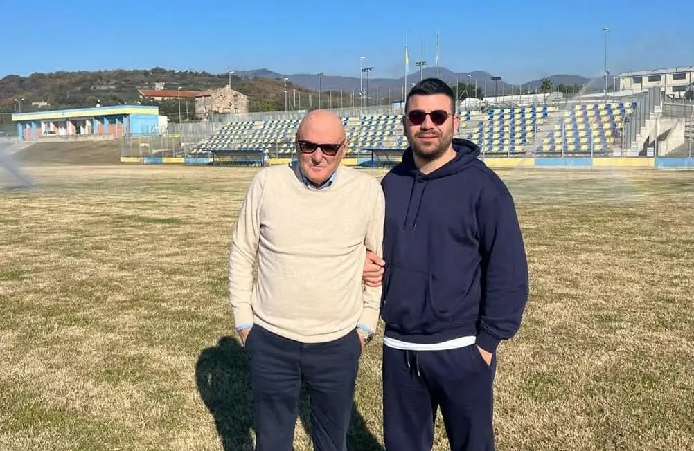 Il presidente della Sessana Michele Schiavone